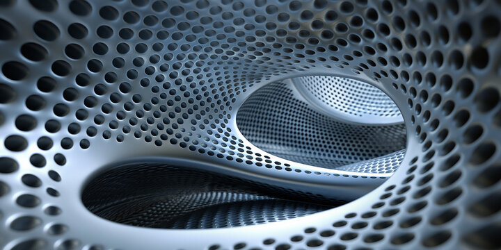 Sch&ouml;ner abstrakter futuristischer Hintergrund in welligen schwarz wei&szlig; Farben f&uuml;r Webdesign und Drucksachen als Vorlage