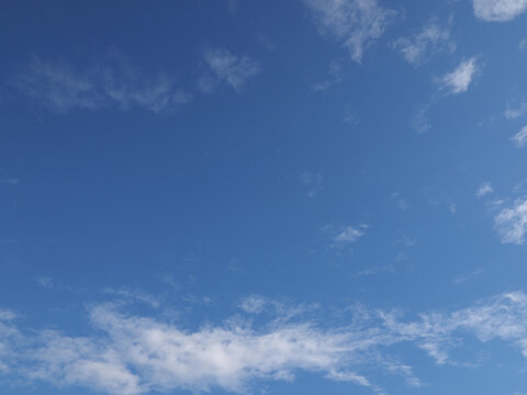 cloudy blue sky background