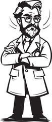 Brilliant Fury Angry Doctor Emblem Doctors Wrath Dynamic Doctor Symbol