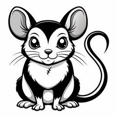 cartoon cat vector illustration