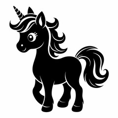 horse illustration vector 