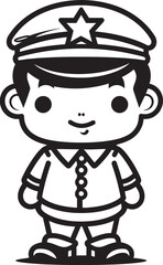 Courageous Caricature Company Cartoon Soldier Doodle Design Artistic Avenger Alliance Doodle Soldier Emblem