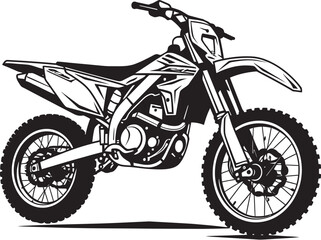 Adrenaline Addicts Delight Iconic Dirt Bike Vector Emblem Freestyle Fury Dirt Bike Vector Logo Design for Stunt Lovers