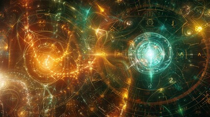 Cosmic Numerology and Sacred Geometry Design