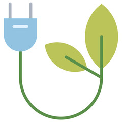Leaf Plug Icon