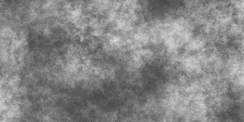 Abstract background with black and white marble texture. Gray concrete and cement grunge wall. Fog or smoke isolated on black backdrop gray painted paper textured canvas. Cement or stone texture.