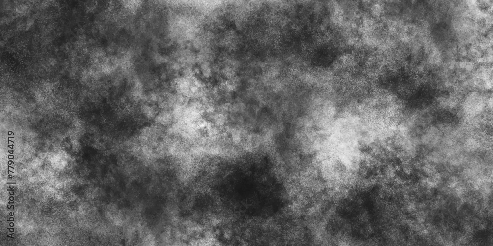 Poster abstract background with black and white marble texture. gray concrete and cement grunge wall. fog o