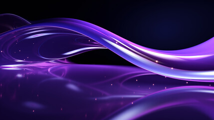 abstract purple background with waves, digital waves