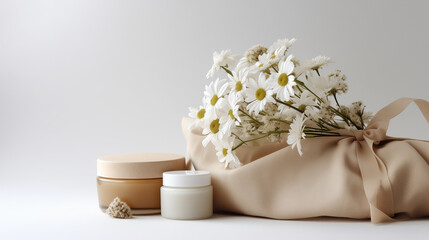 Fototapeta na wymiar white flower in a vase