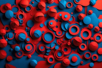 abstract background with circles