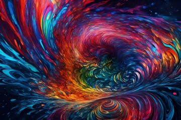 fractal burst background