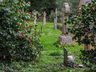 Rural Cornish Cemetery. 