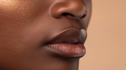 Close-Up of a Woman's Lips