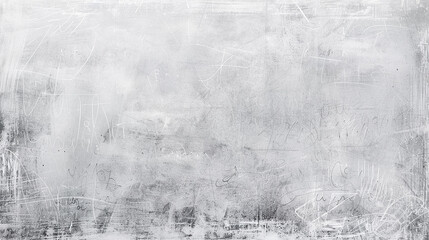 A vast canvas of white grunge texture, simulating a chalkboard wiped clean . 32k, full ultra HD, high resolution