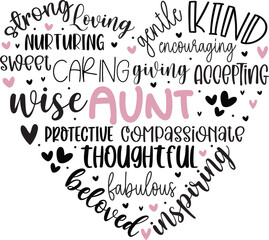 strong loving gentle kind nurturing encqwraging kindness svg designs