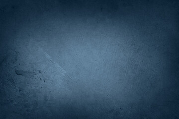 Blue textured concrete wall background