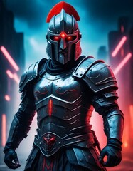Fototapeta premium knight in armour