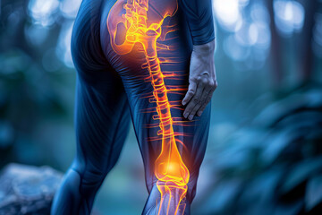 physical therapy for sciatica, perfect image for lead generation advertising,generative ai - Powered by Adobe