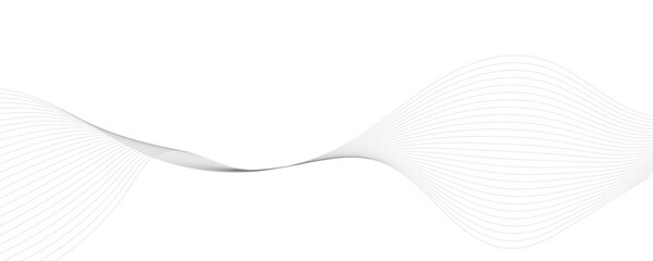 Abstract vector background with grey wavy lines
