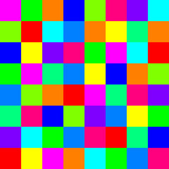 vivid color tiles
