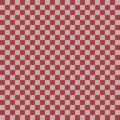 Red Square Weave Pattern 3 - Tile