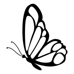 Butterfly Silhouette Aesthetic
