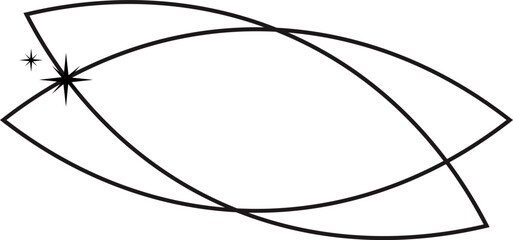 Monoline Aesthetic Decoration