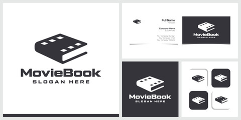 Movie book logo