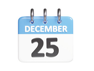 Calender icon 3d render illustration