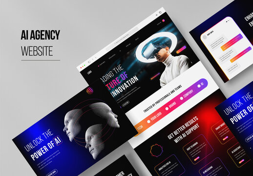 AI Agency Website Template