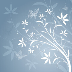 Fototapeta na wymiar floral background pattern