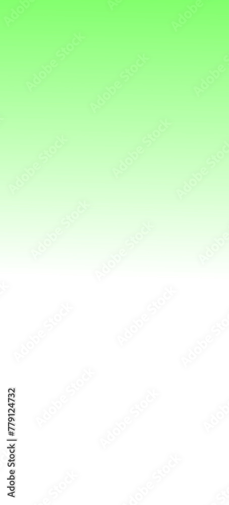 Poster green gradient background on transparent background
