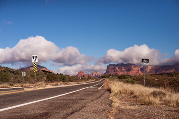 Sedona red rock in Arizona