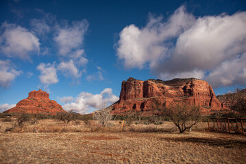 Sedona red rock in Arizona