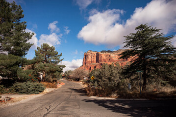 Sedona red rock in Arizona