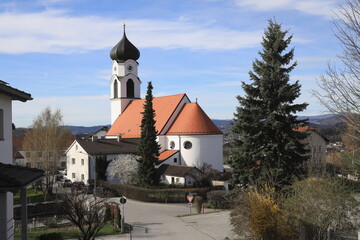 Kirche Sankt Laurentius im Bayerischen Wald