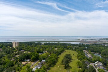 Aerial view of Daphne, Alabama