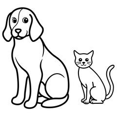 cat and dog