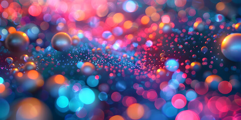 natural bokeh and bright golden lights Background Exquisitely Detailed Motion of blur Christmas glittering lights Spring Summer Christmas New Year disco party.