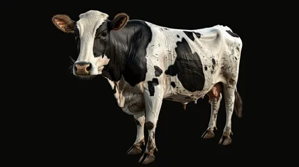 Fotobehang This photo shows a half-blood dairy cow known as a Girolando. © PhotoVibe
