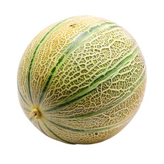 Ermelon fruits isolated on transparent background