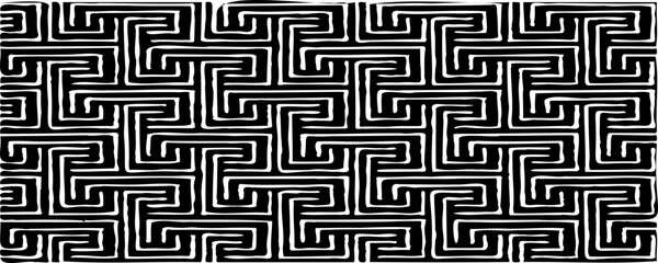 Rough texture. Broken plaster wall effect. Grunge worn damask pattern design. Distressed fabric texture. Overlay texture design. Vector illustration. Eps10.