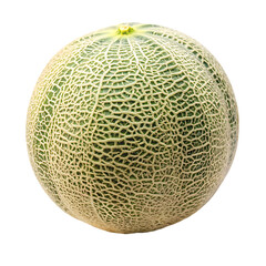 Ermelon fruits isolated on transparent background