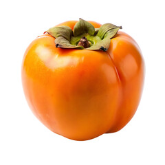 Persim fruit isolated on transparent background