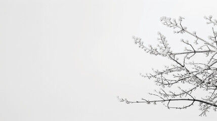 Refined Simplicity: A Clean, Empty White Room