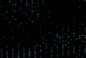 Light BLUE vector backdrop with lines, rectangles.