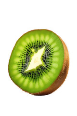  isolated kiwi fruit slice isolated 