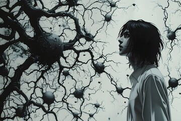 Tangled Disruption of Neural Pathways by Chemical Agents within a Cybernetic Organism