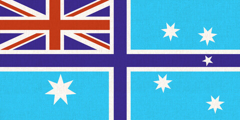 Australian Civil Aviation Flag. Illustration of Civil Aviation flag of Australia