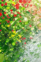 background with flowers